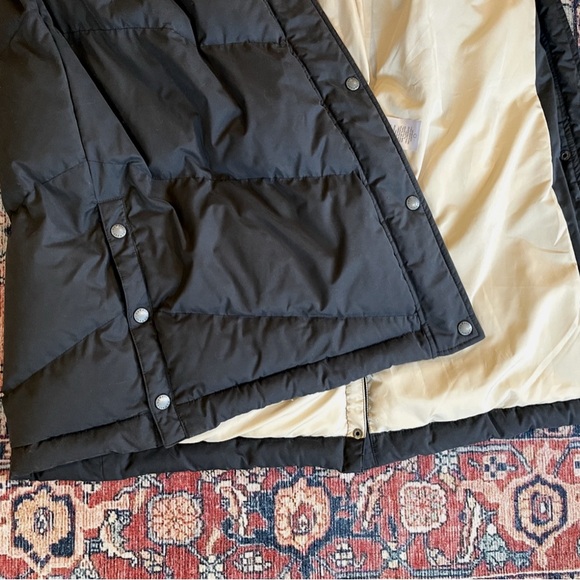 UpWest Slate Gray Puffer Coat with Cream Lining - Picture 5 of 9